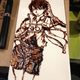 Image for article titled Chocolate Sauce Creates Incredible Video Game and Anime Art